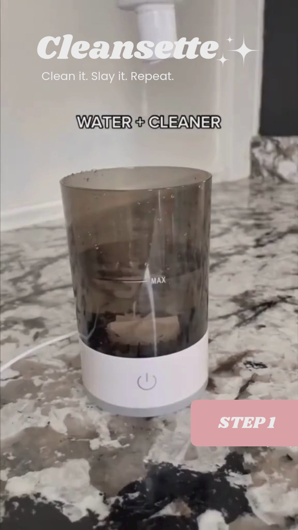 story instagram montrant l'usage du cleansette